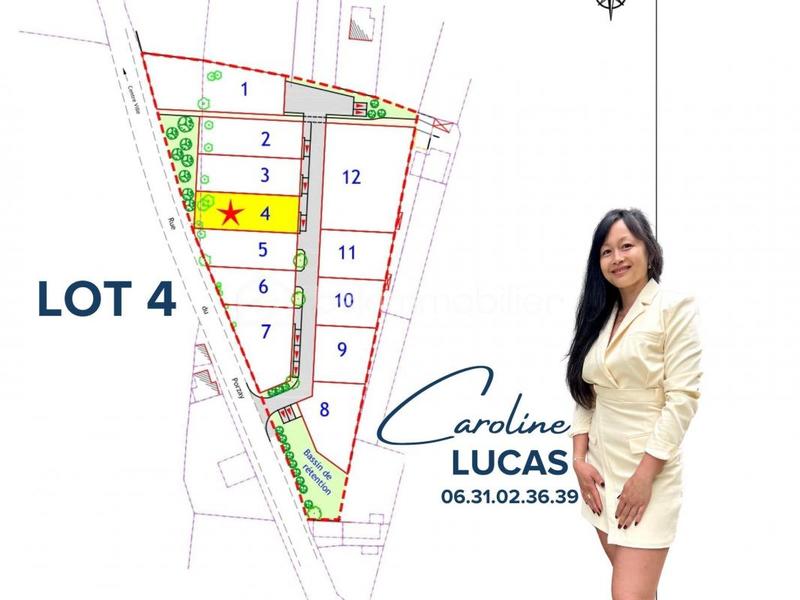 Terrain constructible - 546 m²