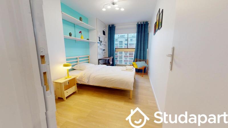 Chambre - 9 m² - 1 pièce