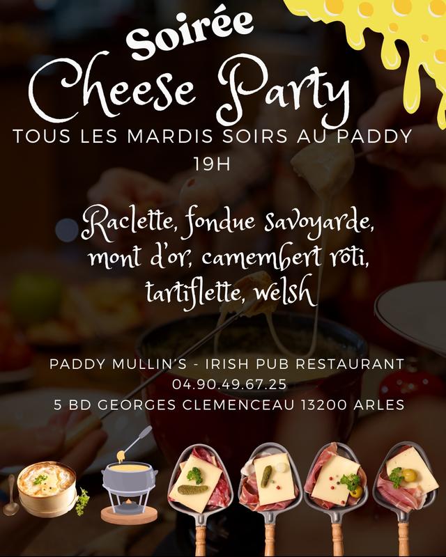 Scène ouverte et cheese party au Paddy Mullin's