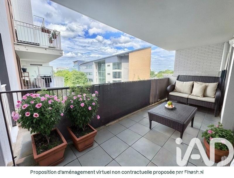 Appartement - 61 m² - 3 pièces