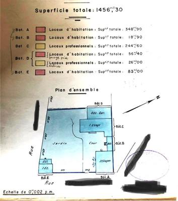 Immeuble - 650 m² - 20 pièces