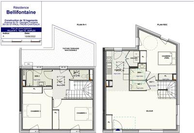 Maison de ville - 100 m² - 4 pièces