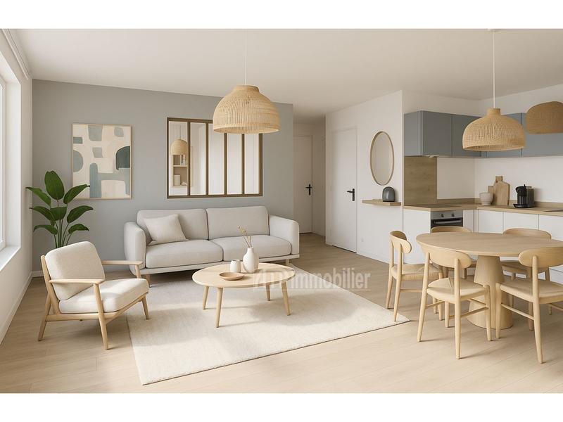 Appartement - 71 m² - 3 pièces