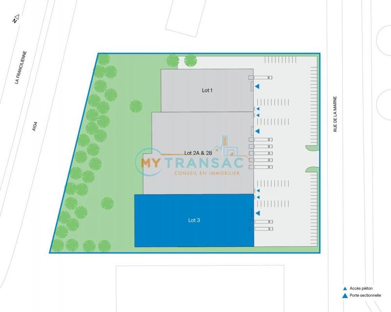 Local d'activité / Entrepôt - 1 998 m²