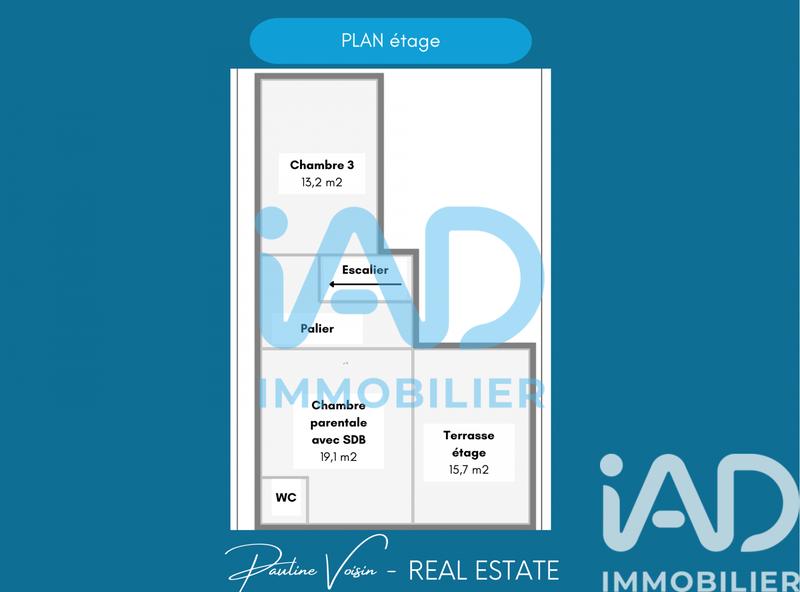 Maison de ville - 115 m² - 5 pièces