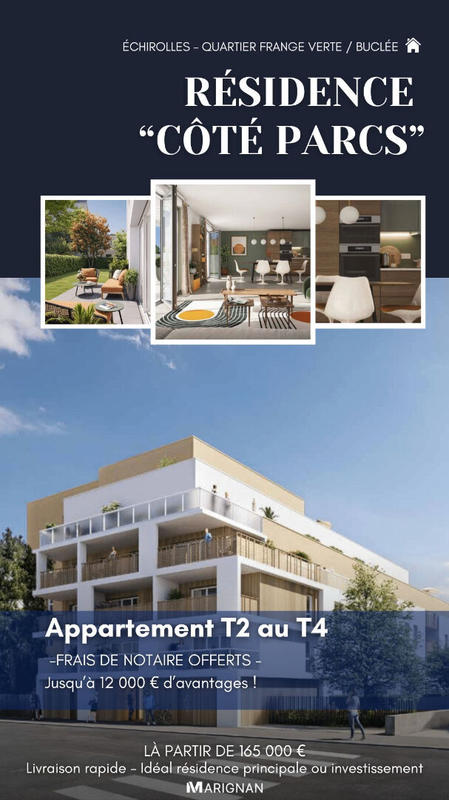 Appartement - 80 m² - 4 pièces