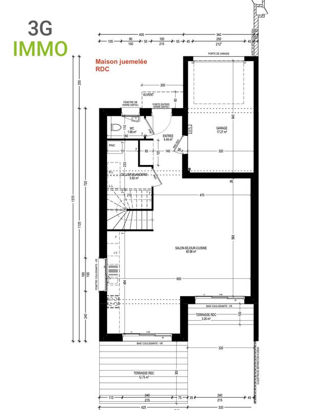 Maison - 126 m² - 5 pièces