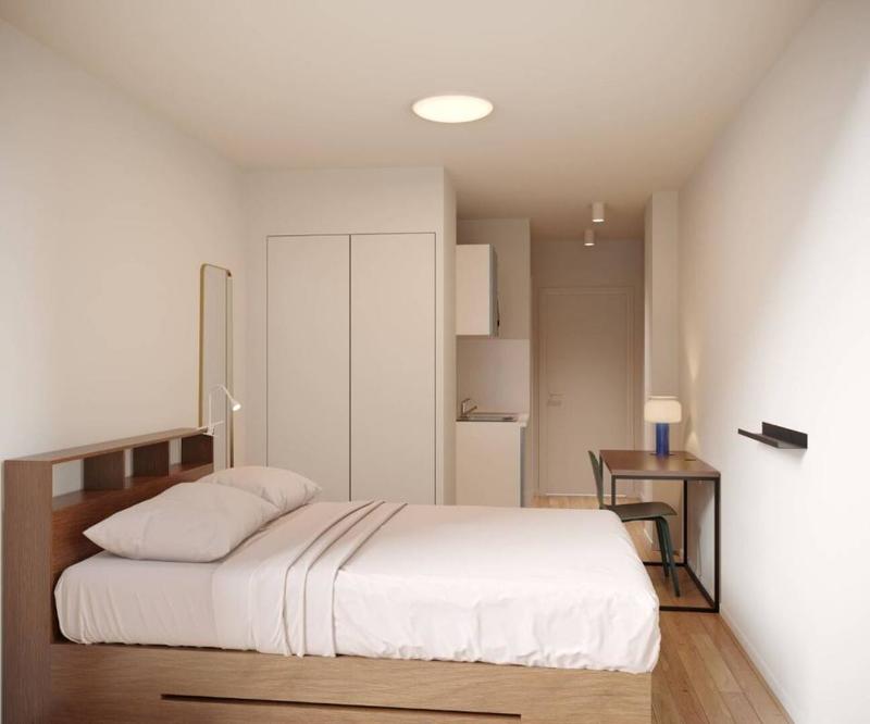 Studio - 13 m² - 1 pièce