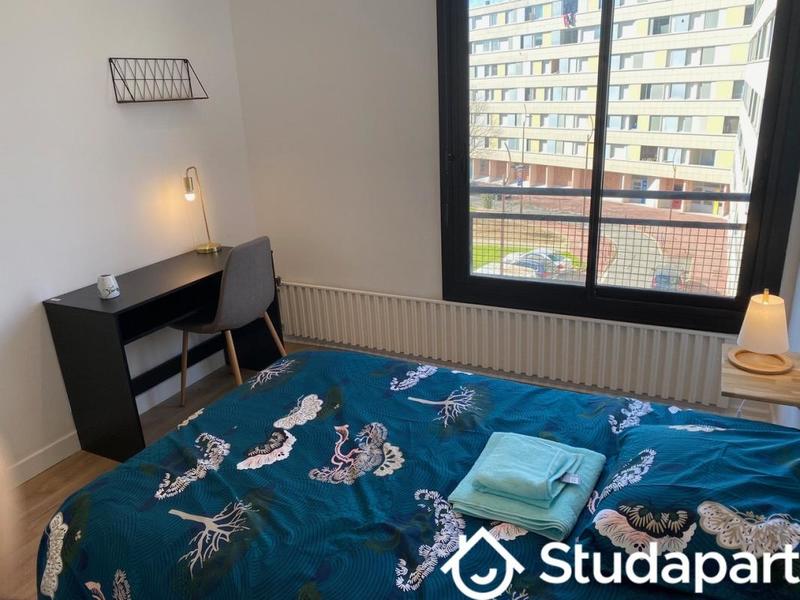 Chambre - 18 m² - 1 pièce