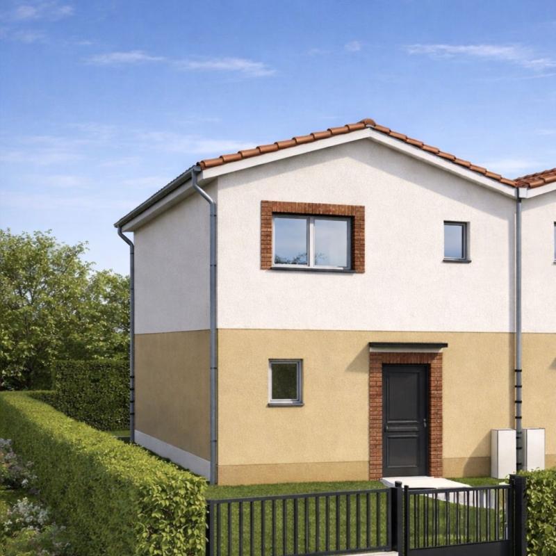 Maison - 80 m² - 4 pièces