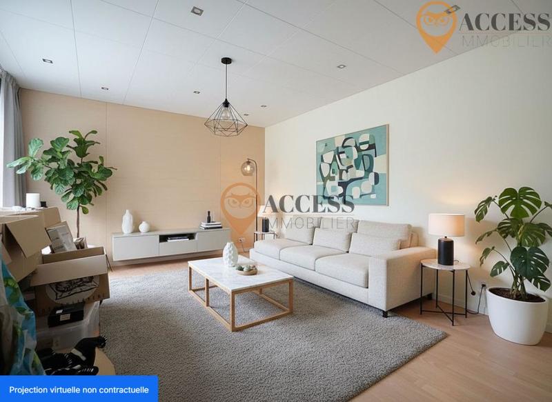 Maison de ville - 90 m² - 3 pièces