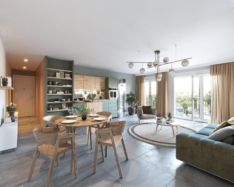 Appartement - 82 m² - 4 pièces