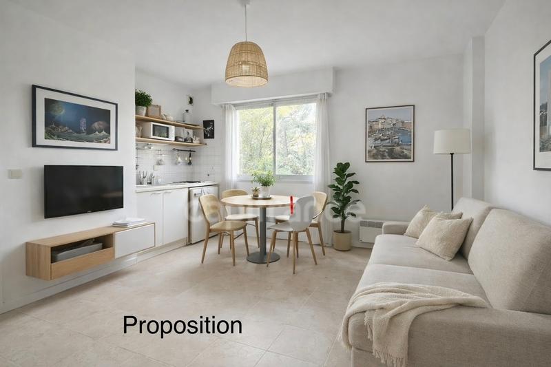 Studio - 19 m² - 1 pièce