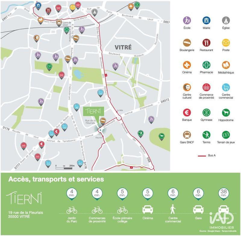 Appartement - 45 m² - 2 pièces