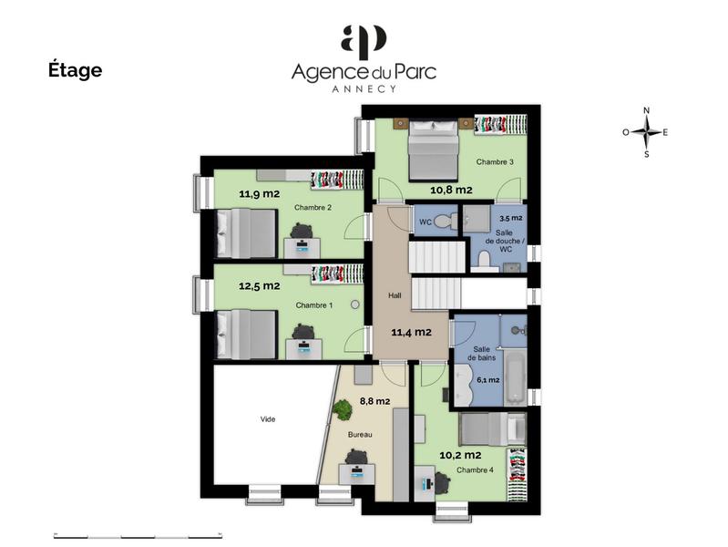 Maison - 165 m² - 6 pièces