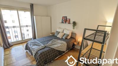 Chambre - 11 m² - 1 pièce