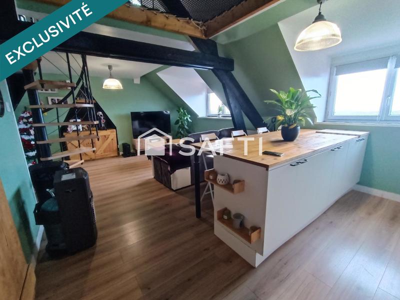 Appartement - 55 m² - 3 pièces
