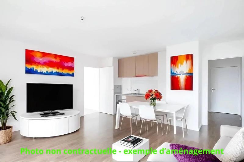 Appartement - 49 m² - 2 pièces