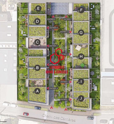 Appartement - 59 m² - 3 pièces