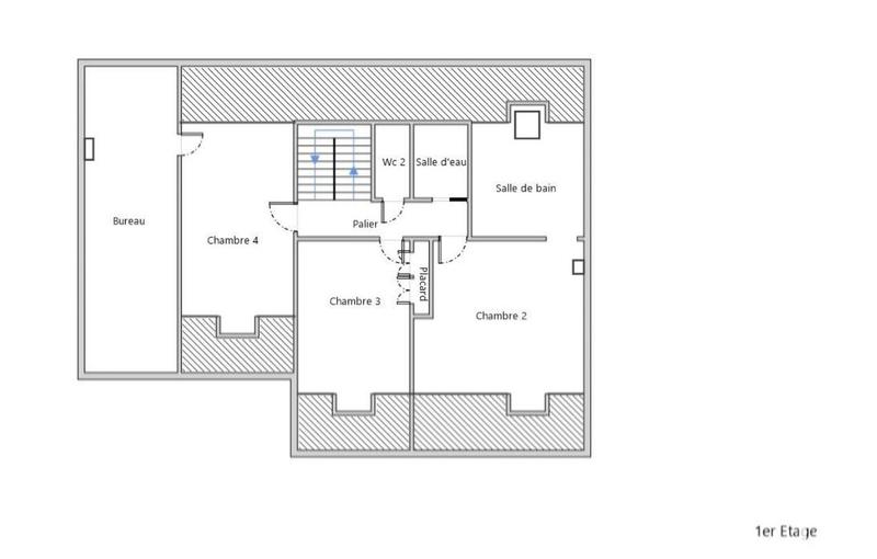 Maison - 160 m² - 8 pièces