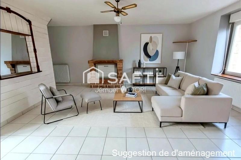 Maison - 110 m² - 4 pièces