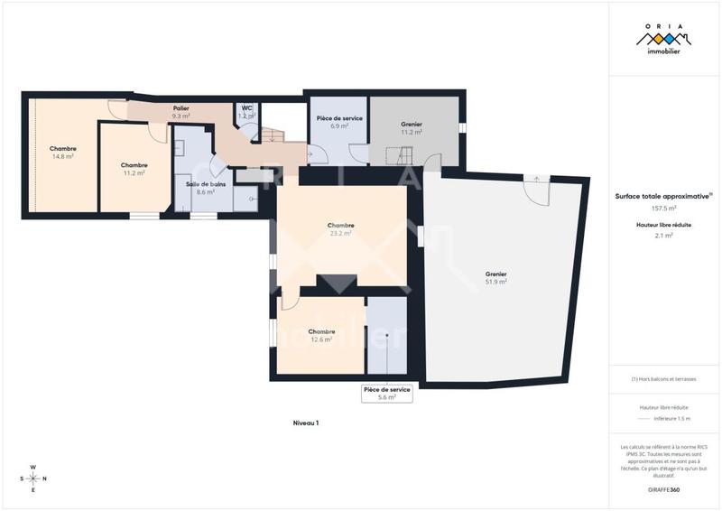 Maison - 174 m² - 7 pièces