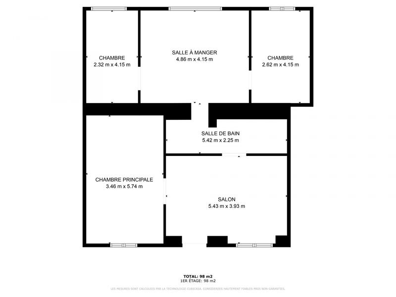 Maison de campagne - 118 m² - 7 pièces