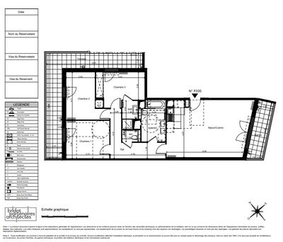 Appartement - 91 m² - 4 pièces
