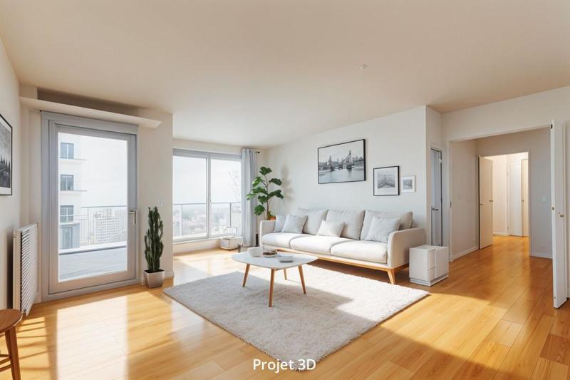 Appartement - 69 m² - 3 pièces