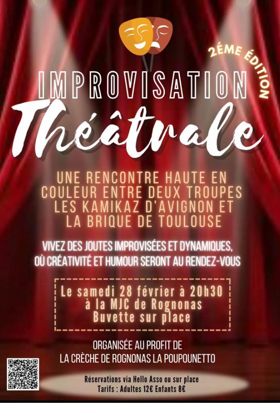 Improvisation théâtrale - 2ème édition
