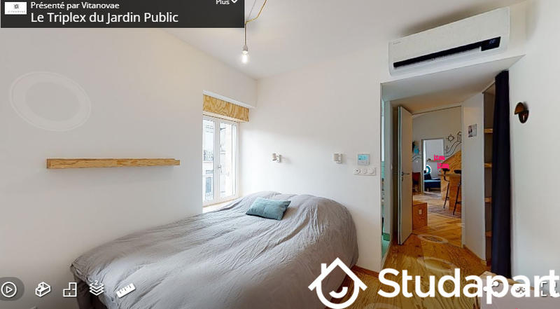 Chambre - 20 m² - 1 pièce