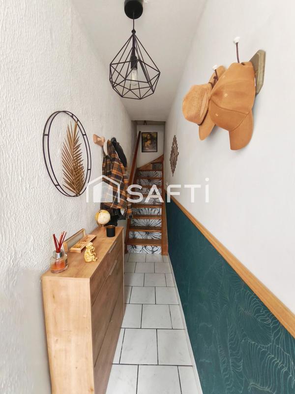 Maison de ville - 64 m² - 3 pièces