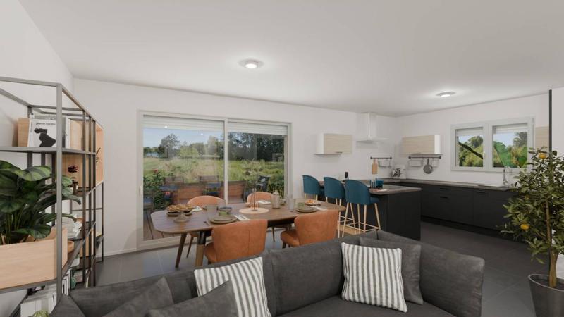 Maison - 90 m² - 4 pièces