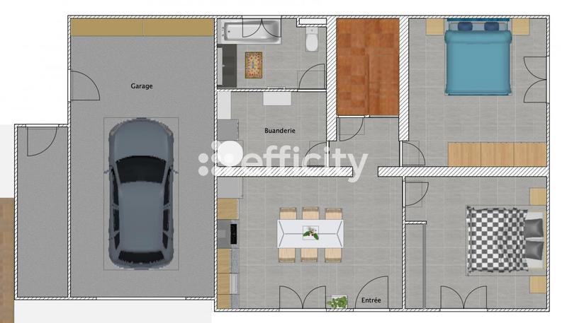 Maison - 169 m² - 6 pièces