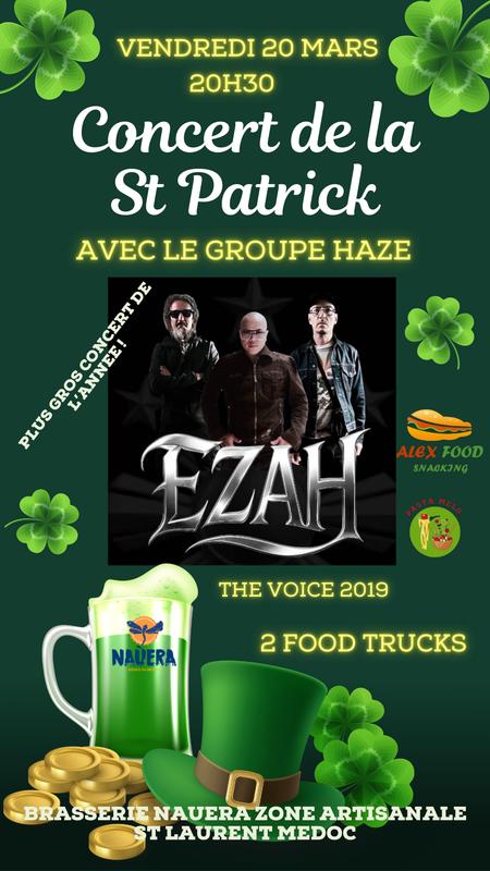 Concert de la Saint-Patrick  à la brasserie Naùera