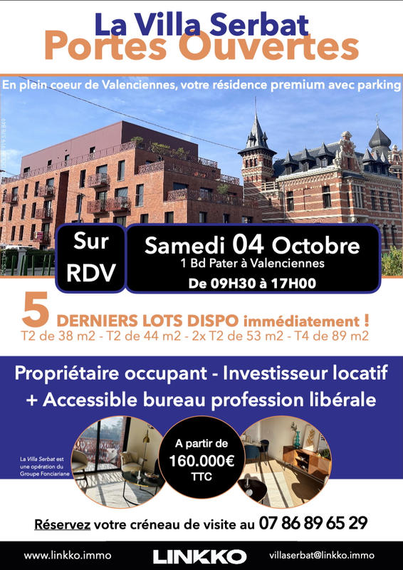 Appartement - 54 m² - 2 pièces