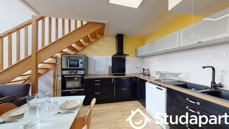 Chambre - 12 m² - 1 pièce