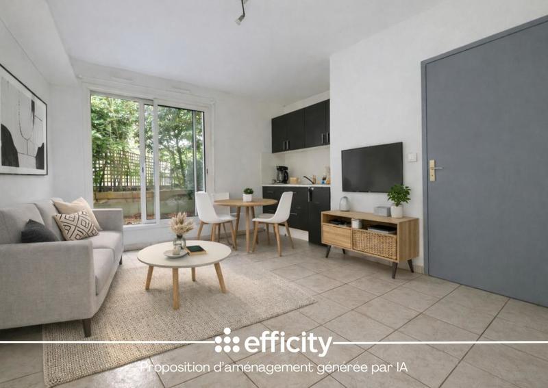 Appartement - 22 m² - 1 pièce