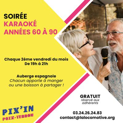 Soirée karaoké années 60 à 90