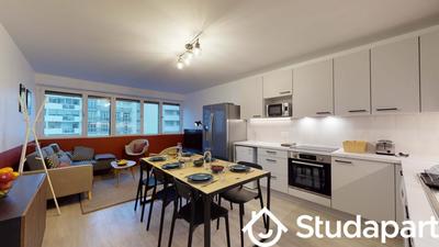 Chambre - 9 m² - 1 pièce