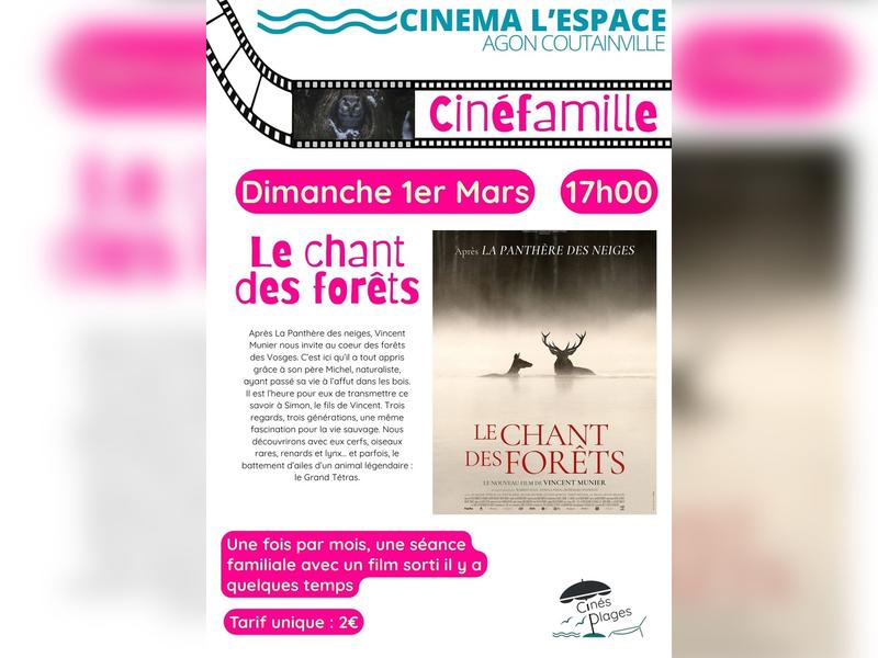 Ciné Famille "Le chant des forêts"