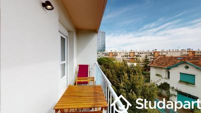 Chambre - 9 m² - 1 pièce