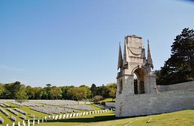 Visite : " le cimetière Britannique d'Etaples sur mer "