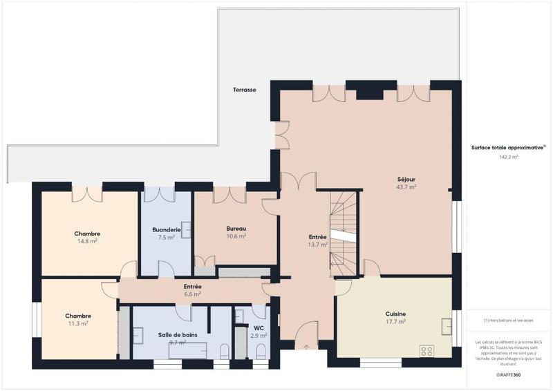 Maison - 199 m² - 6 pièces