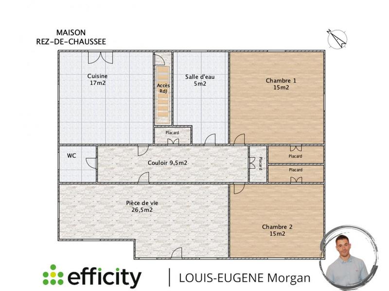 Maison - 117 m² - 6 pièces