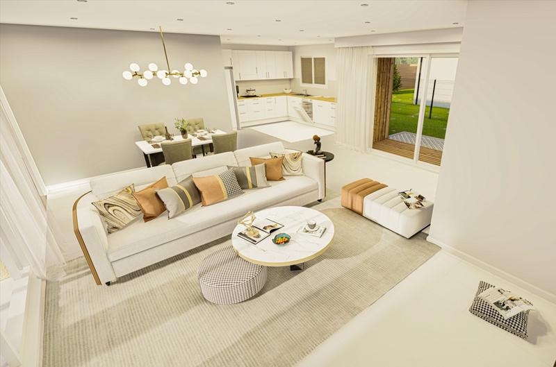 Maison - 60 m² - 3 pièces