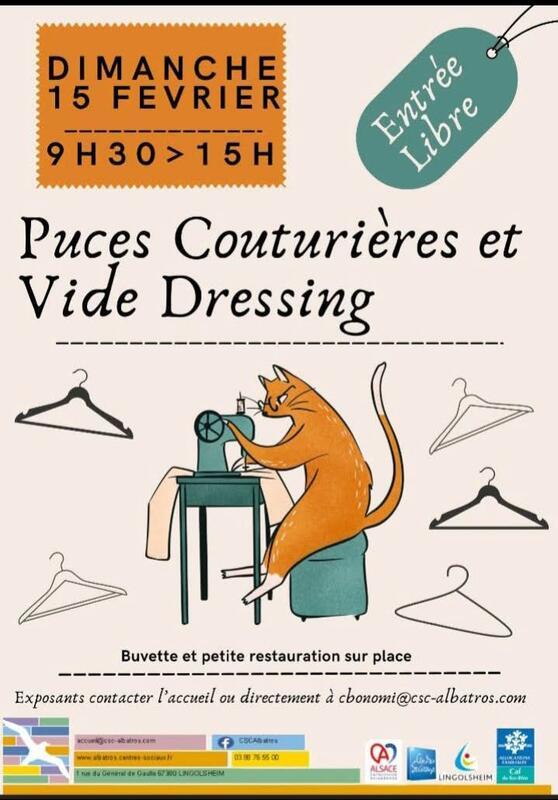 Puces des couturières - vide-dressing