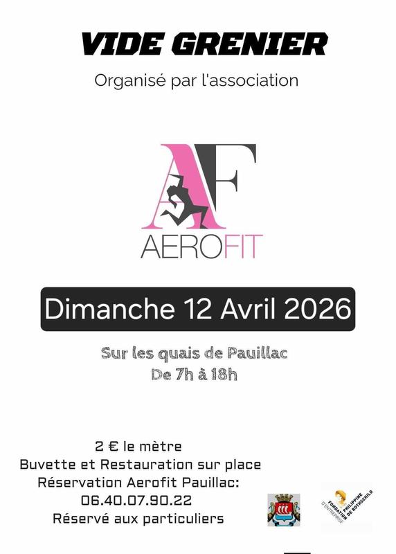 Vide-greniers Aérofit à Pauillac