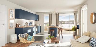 Appartement - 61 m² - 1 pièce