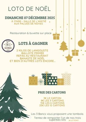 Loto de Noël des 3 Bancs